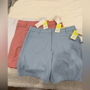 3 pairs golf shorts 30 waist
